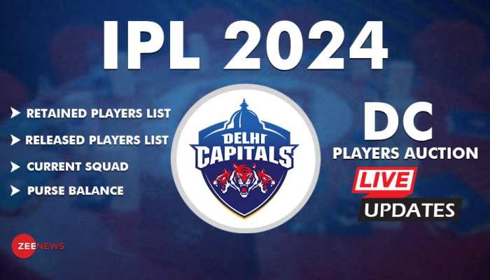 LIVE | Delhi Capitals (DC) IPL 2024 Auction Retained, Released And New ...