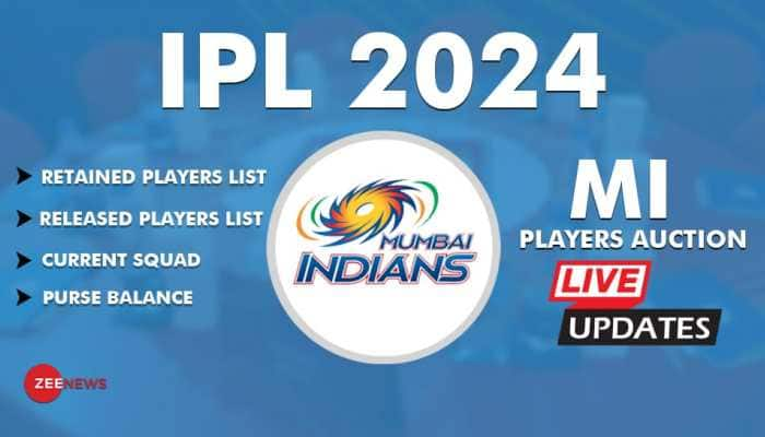 LIVE Mumbai Indians MI IPL 2024 Auction Retained Released And New   AA1lFJ0T.img