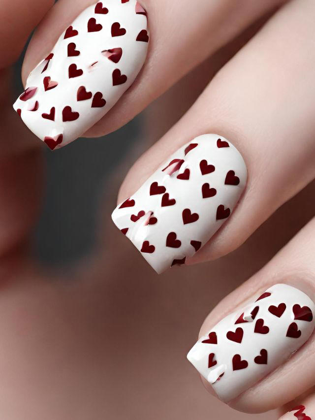 75 Valentine Nail Designs And Ideas To Try This Valentines Day 