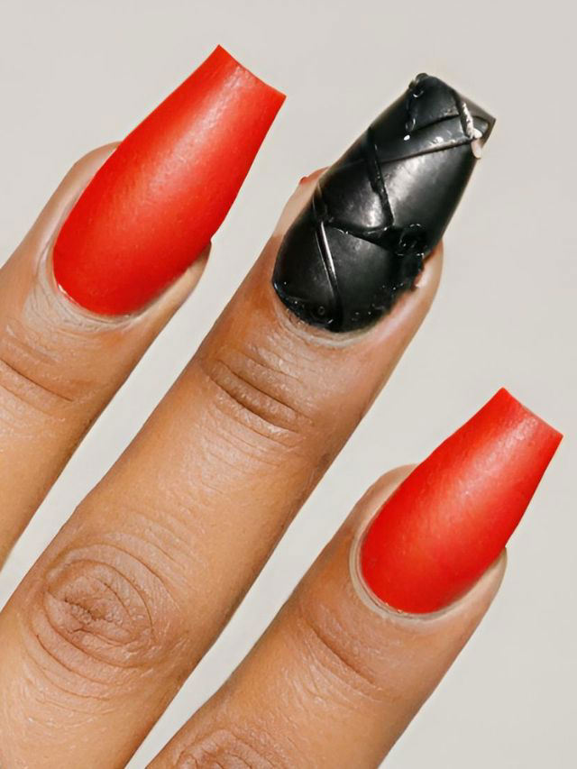 65+ Painting One Nail a Different Color Trend Ideas and Designs