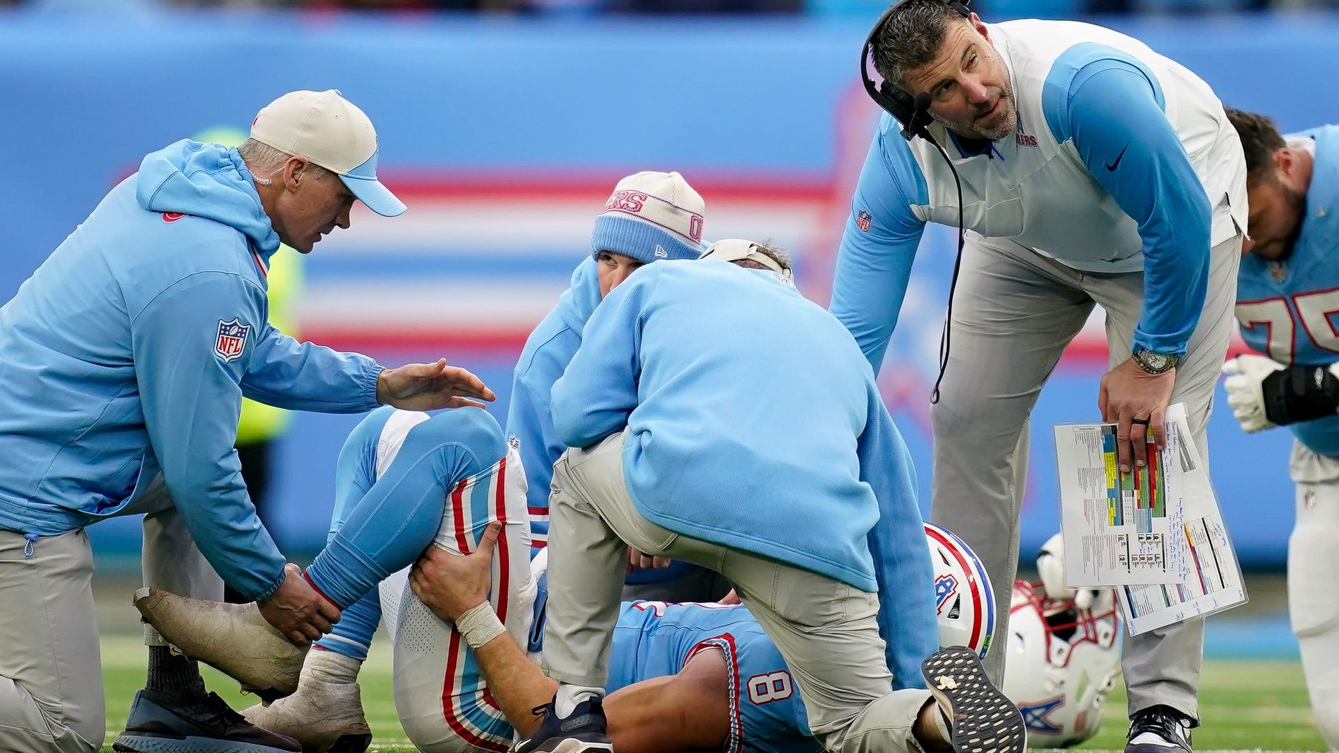 Will Levis Injury Update: Titans QB Suffered Sprained Ankle In Loss To ...