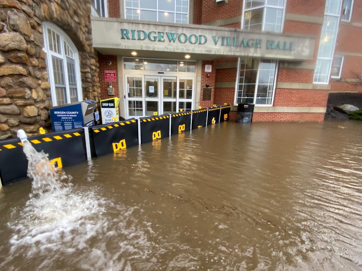 River Flooding Soaks Bergen County Towns And Highways