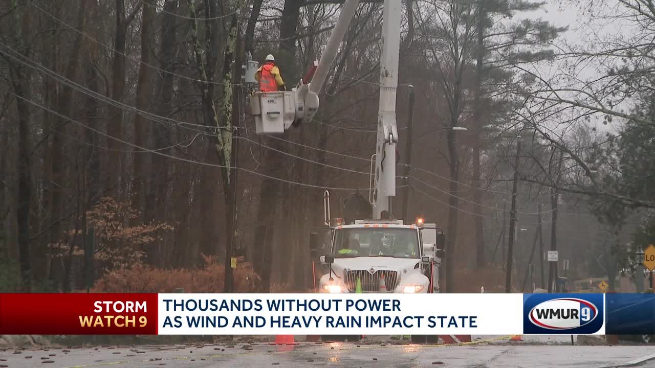 Thousands Without Power As Wind, Heavy Rain Impact State