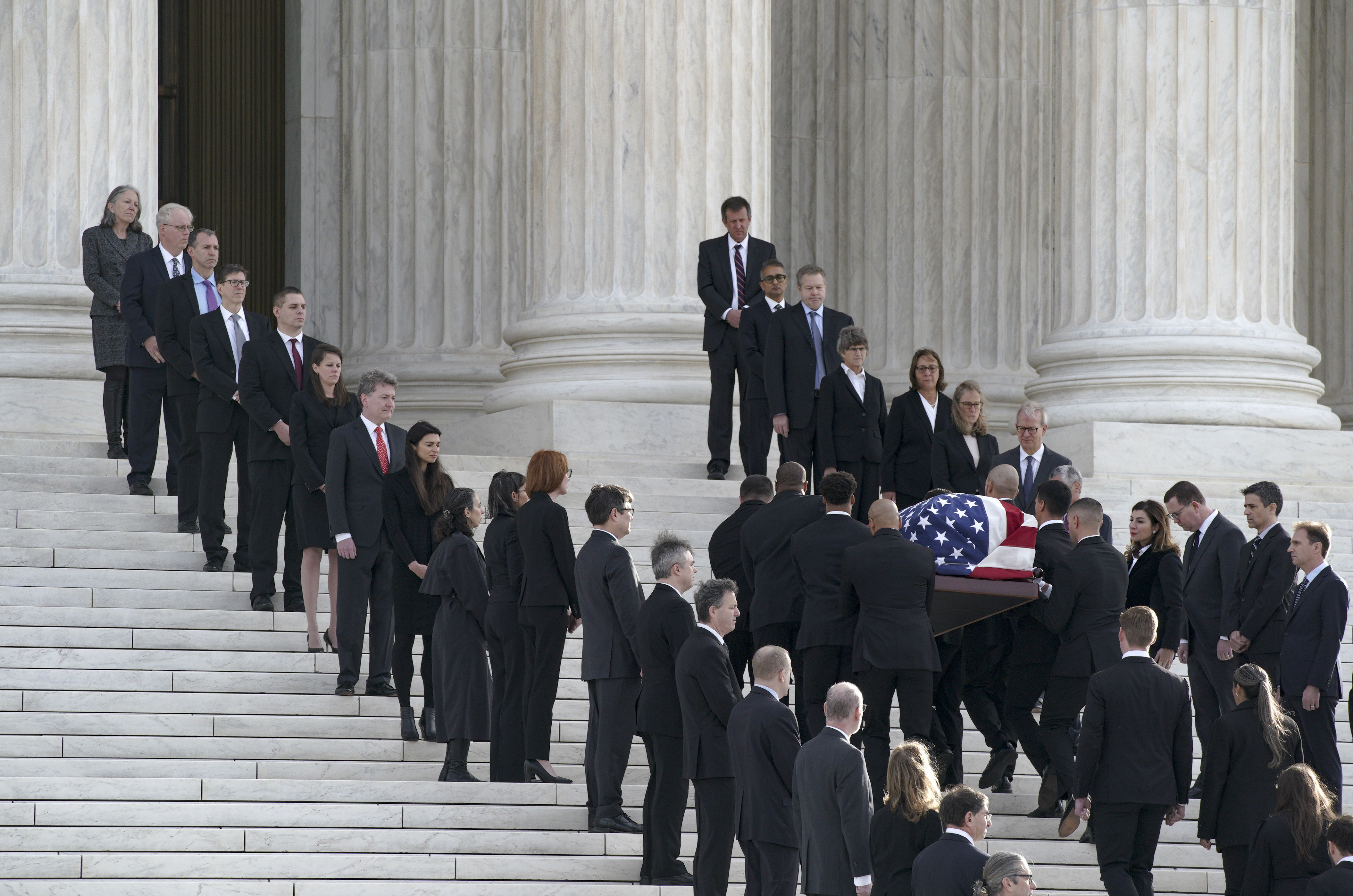 photos: the late sandra day o’connor, the first woman to serve as a u.s. supreme court justice, lies in repose at the supreme court.