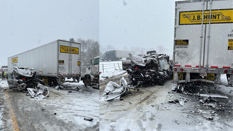 Portion Of I-94 Closed Due To Multiple Accidents