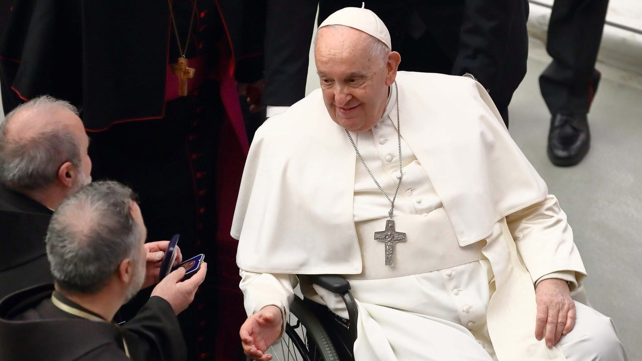 Pope Francis Says Priests Can Bless Same Sex Couples But Marriage Is Between A Man And A Woman