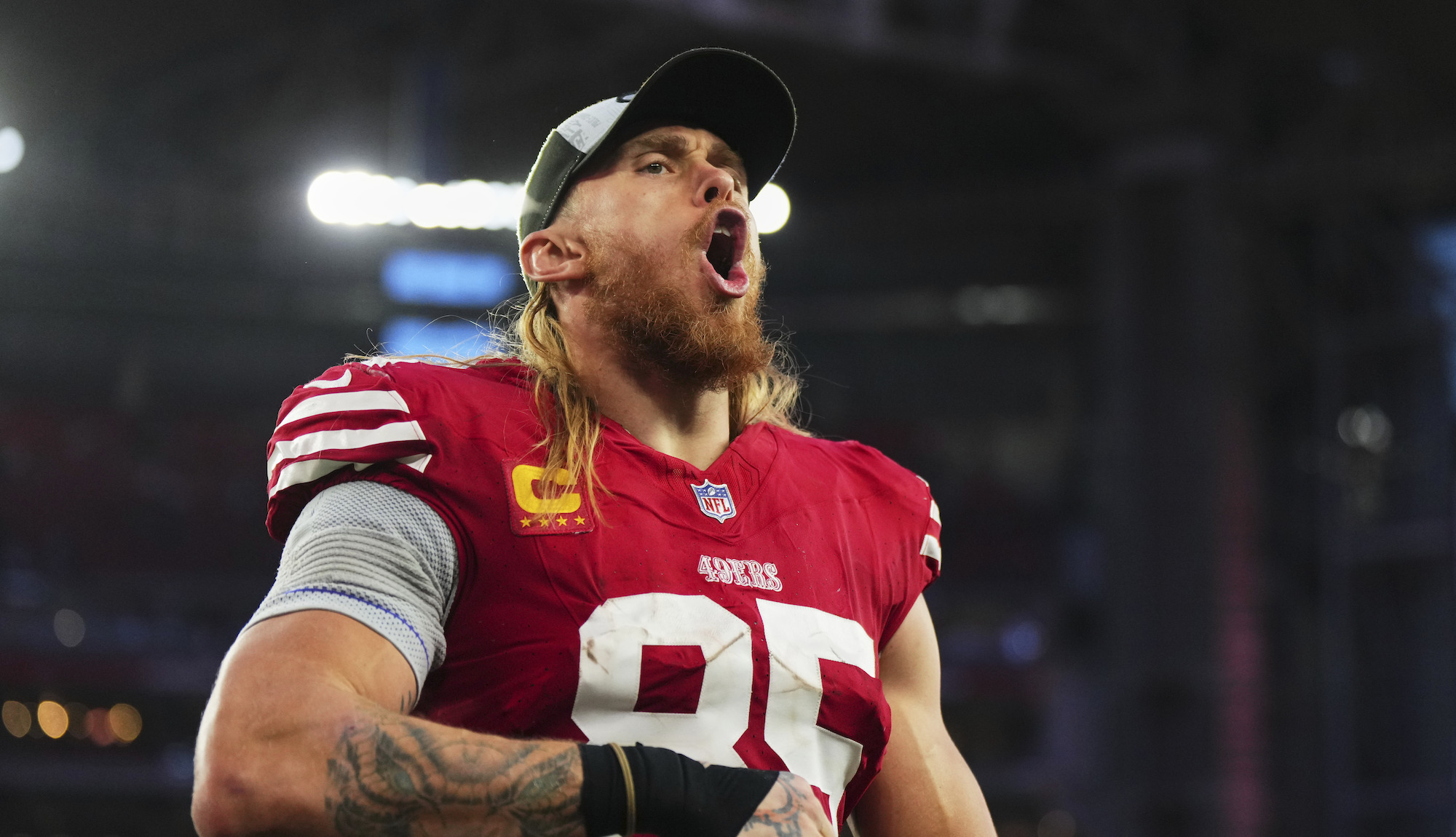 george kittle says 49ers players celebrated cowboys loss while checking scores during game vs. cardinals