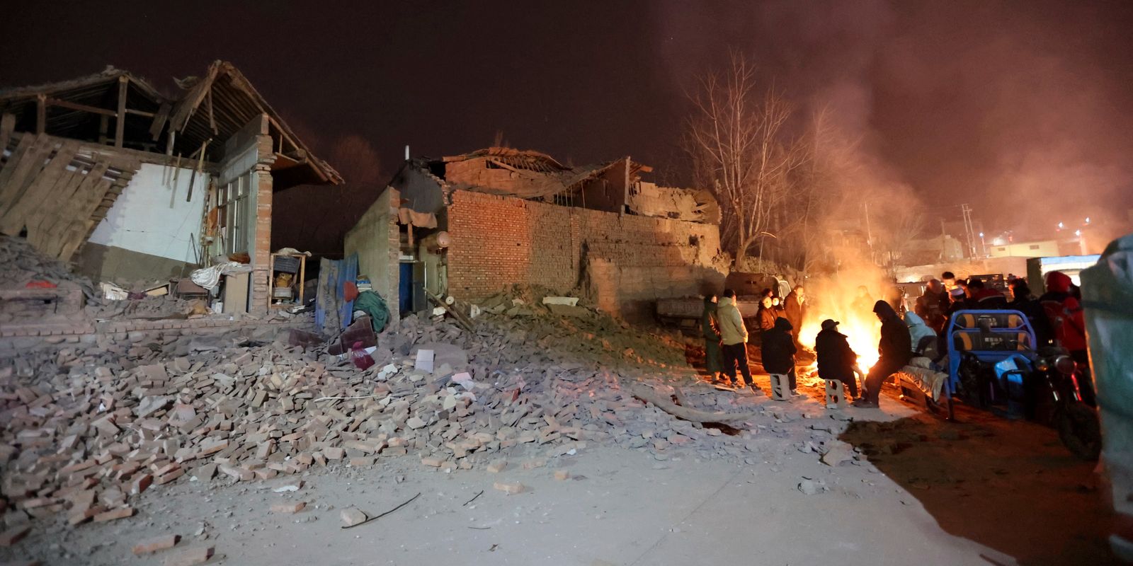 116 döda i jordbävning i kina – mitt i köldvågen