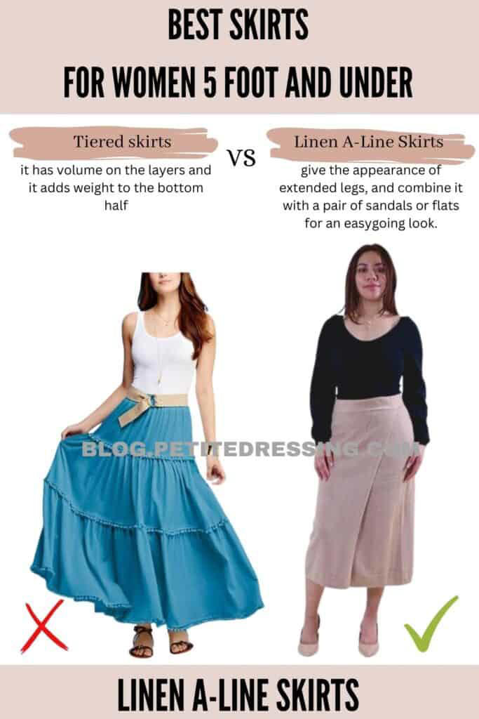 The Skirt Guide for Women 5 Foot and Under