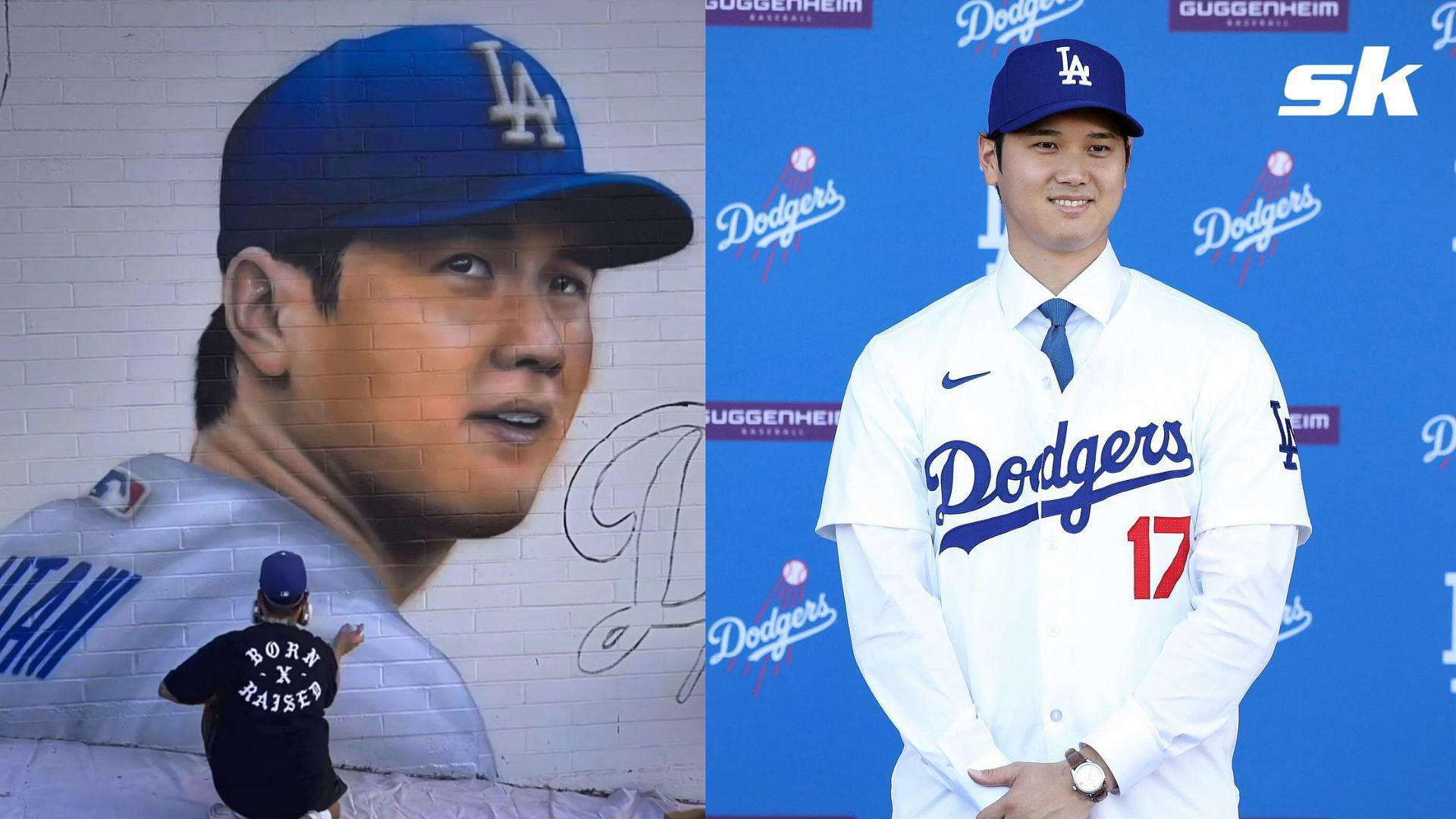 Shohei Ohtani Mural: Dodgers superstar honored with incredible artwork ...