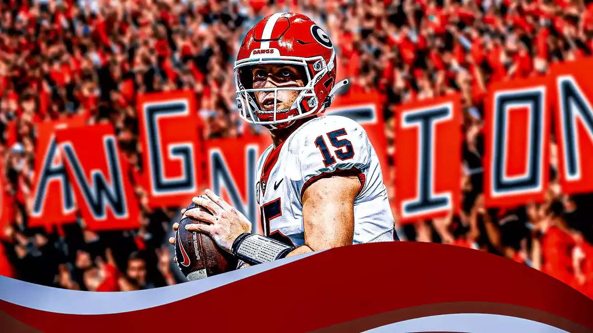 Georgia QB Carson Beck Announces Bulldogs Return For 2024 Season   AA1lHsXO.img