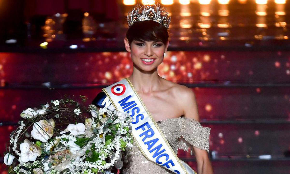 People are upset that the new Miss France, Eve Gilles, has short hair