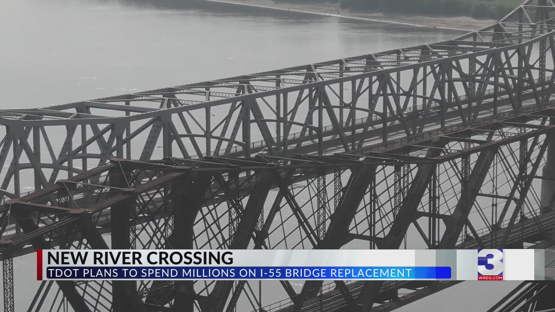 TDOT Releases 10-year Plan For Proposed I-55 Bridge Project