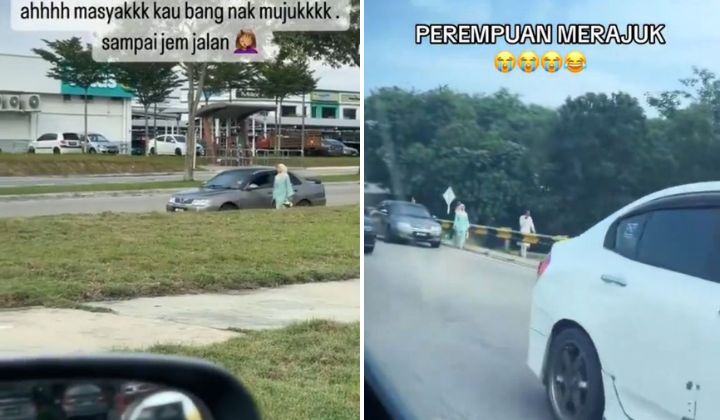 [watch] netizens build own narrative as video of a car trailing a woman on foot goes viral
