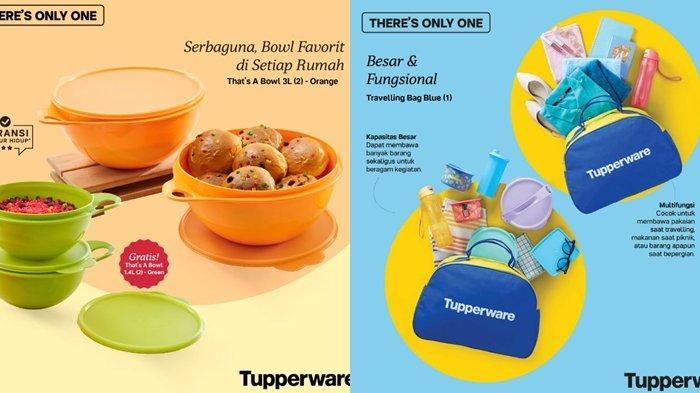 katalog promo tupperware hari ini rabu 10 januari 2024,beli tempat bekal gratis tempat snack