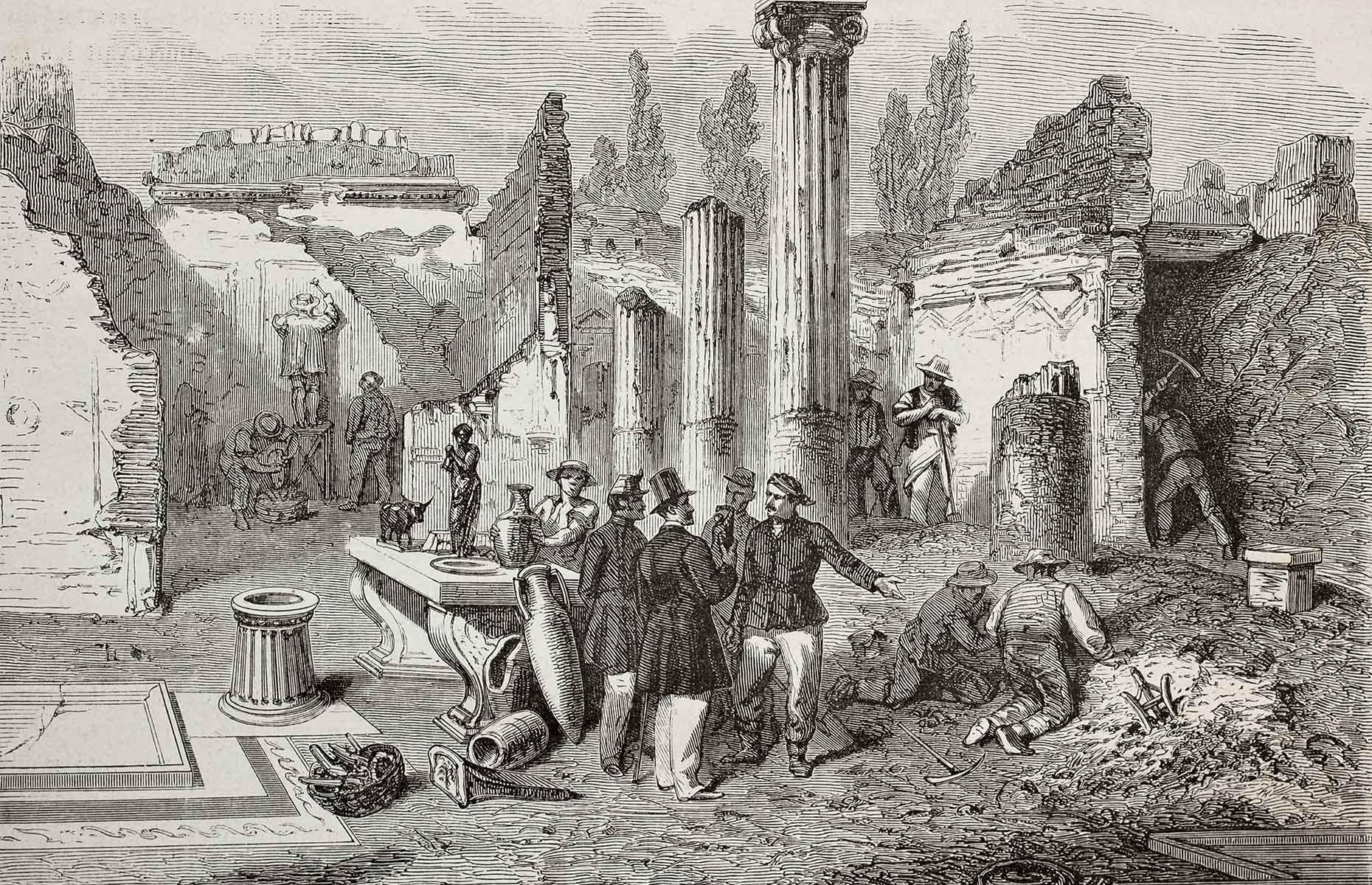 <p>Much of what we know about Pompeii is thanks to the efforts of Italian archaeologist Giuseppe Fiorelli, who took over the site in the 19th century and developed pioneering new techniques. In his early 20s, he challenged the establishment by dividing the site into different regions – a more rigorous method of study – and excavating in a way that reduced potential damage.</p>  <p>He wasn’t without controversy though: during a time of political turmoil in Italy, he was caught up in the nationalist movement and imprisoned in 1849 – though some say he was only reported by rival archaeologists.</p>