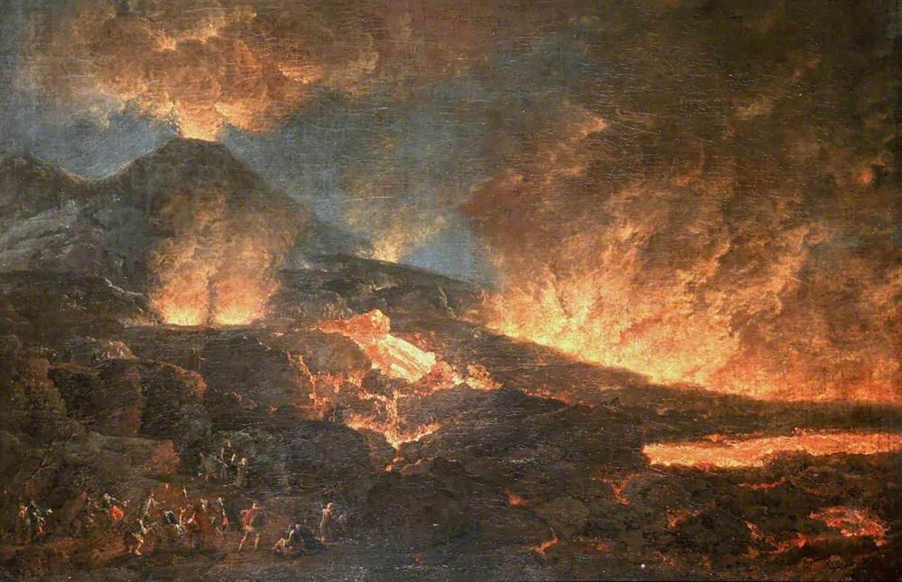 <p>Debris continued to pile up at the doors and windows of houses around Pompeii, leaving residents trapped as ash clogged the air and it became impossible to breathe – but an even greater danger lay around the corner. In just a few hours, a fast-moving current of lava, ash and noxious gases known as a ‘pyroclastic flow’ surged from the volcano, engulfing the town and turning it into a boiling-hot inferno.</p>  <p>As wave after wave spilled from the fiery summit of Vesuvius, temperatures spiked at more than 300°C (572°F), leaving no one able to survive.</p>