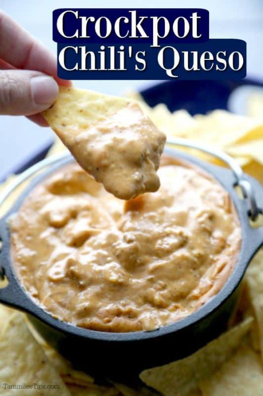 Crock Pot Copycat Chilis Queso Recipe