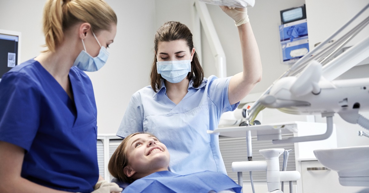 <p> Dental assistants can help dentists by preparing and assisting with dental procedures, helping with equipment, or preparing patients for their next visit. </p> <p> A dental assistant might get certified through a program lasting a year at a technical school or other accredited program. </p> <p> Earn a median annual income of $38,660 in a position that is expected to grow by 8% by 2031. That increase is higher than the national average of 5%, according to the BLS.</p><p>  <a href="https://www.financebuzz.com/clever-debt-payoff-55mp?utm_source=msn&utm_medium=feed&synd_slide=7&synd_postid=15140&synd_backlink_title=Get+Out+of+Debt+for+Good%3A+Try+these+6+clever+ways+to+crush+your+debt&synd_backlink_position=6&synd_slug=clever-debt-payoff-55mp"><b>Get Out of Debt for Good:</b> Try these 6 clever ways to crush your debt</a>  </p>