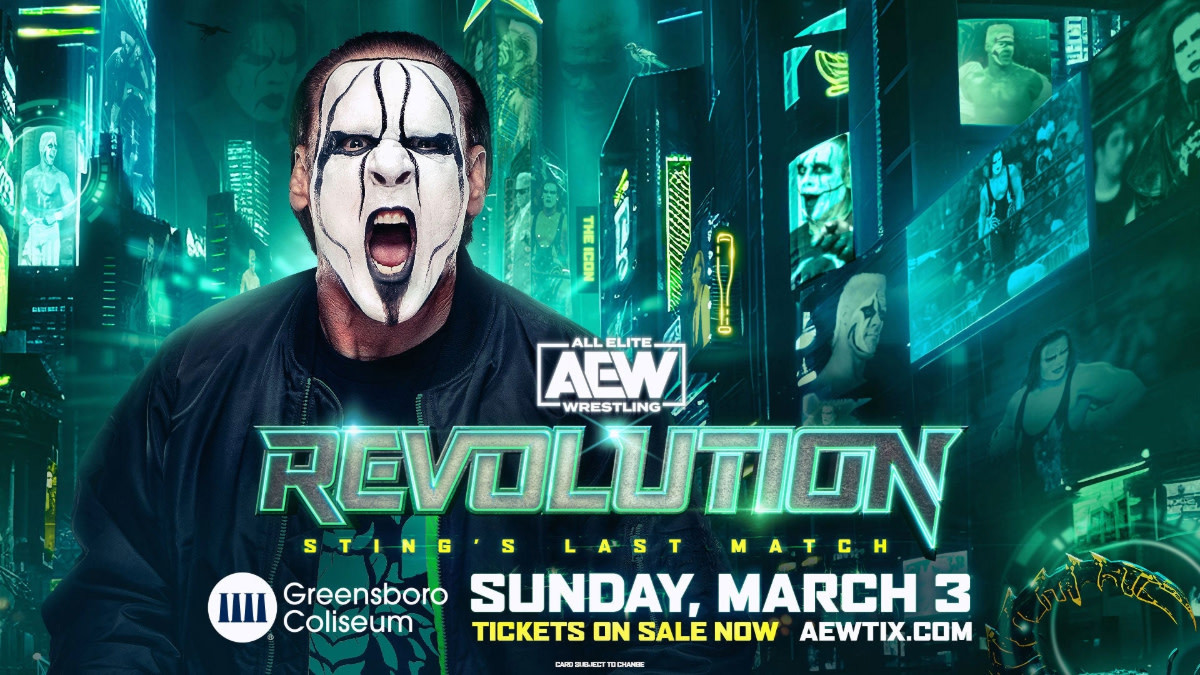 Sting Retirement Match Driving Strong Ticket Sales For AEW Revolution