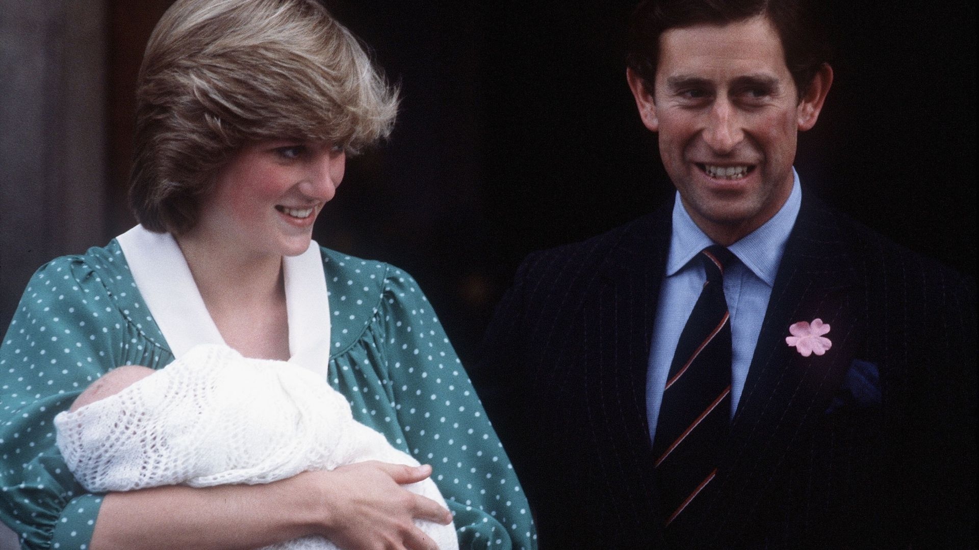 <p>                     Prince William was the first royal ever to be born at a hospital in 1982 as the royal procedure had always been for the mother to have the baby at home. However, in true Diana style, she refused to do that. Instead, she had him at St. Mary's Hospital and introduced him to the world on the front steps.                   </p>