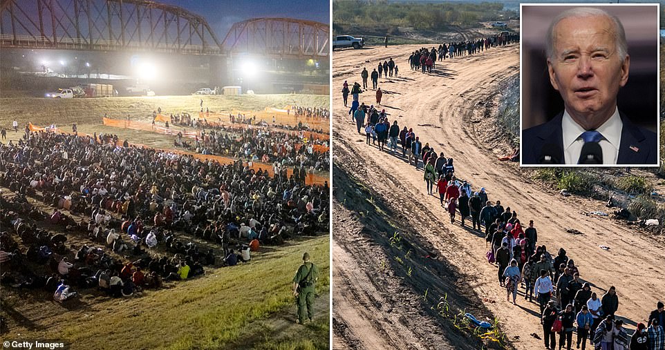 12600 Migrant Encounters At The Southern Border In A Single Day 