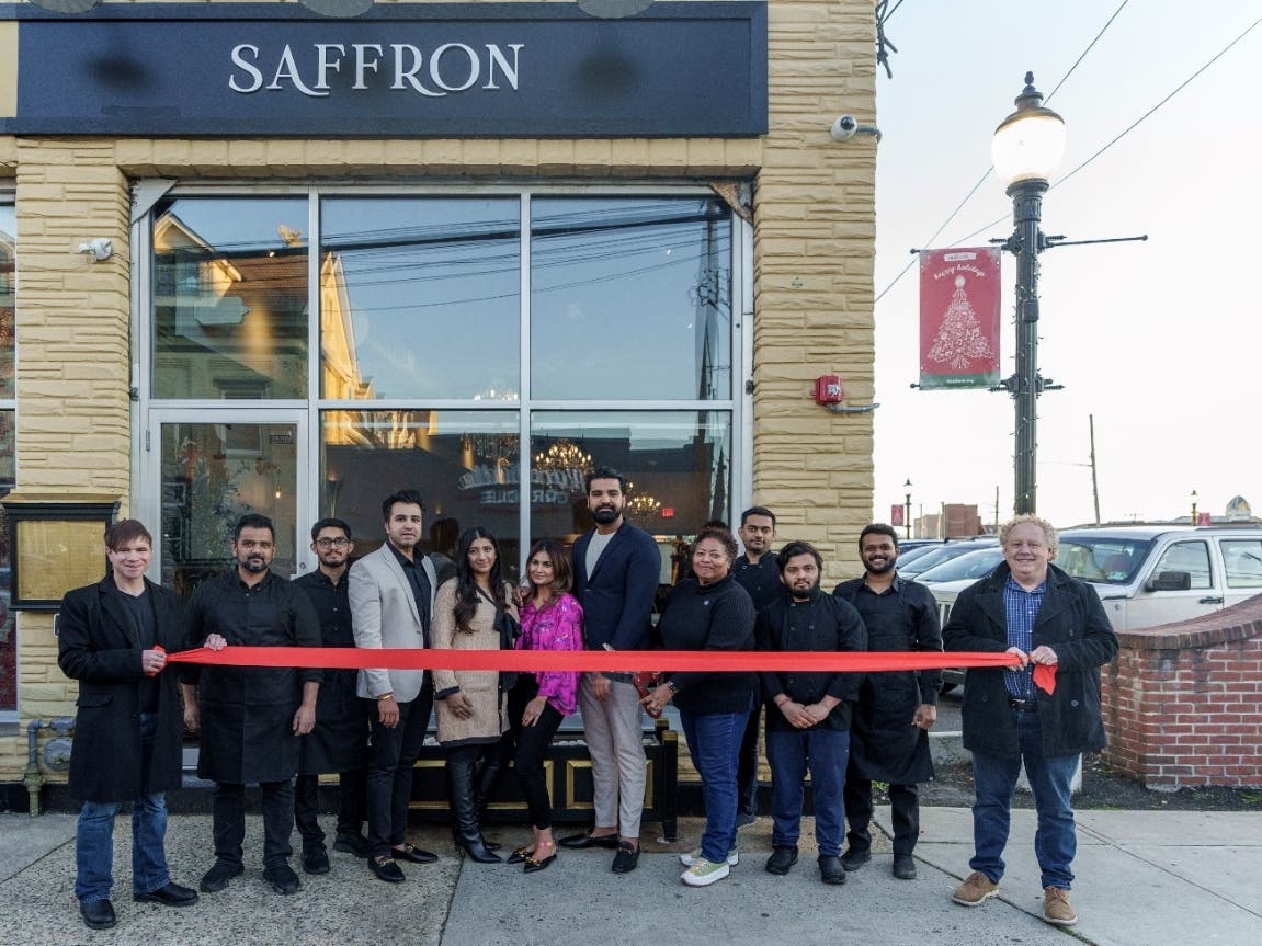 saffron, red bank's latest restaurant, officially opens