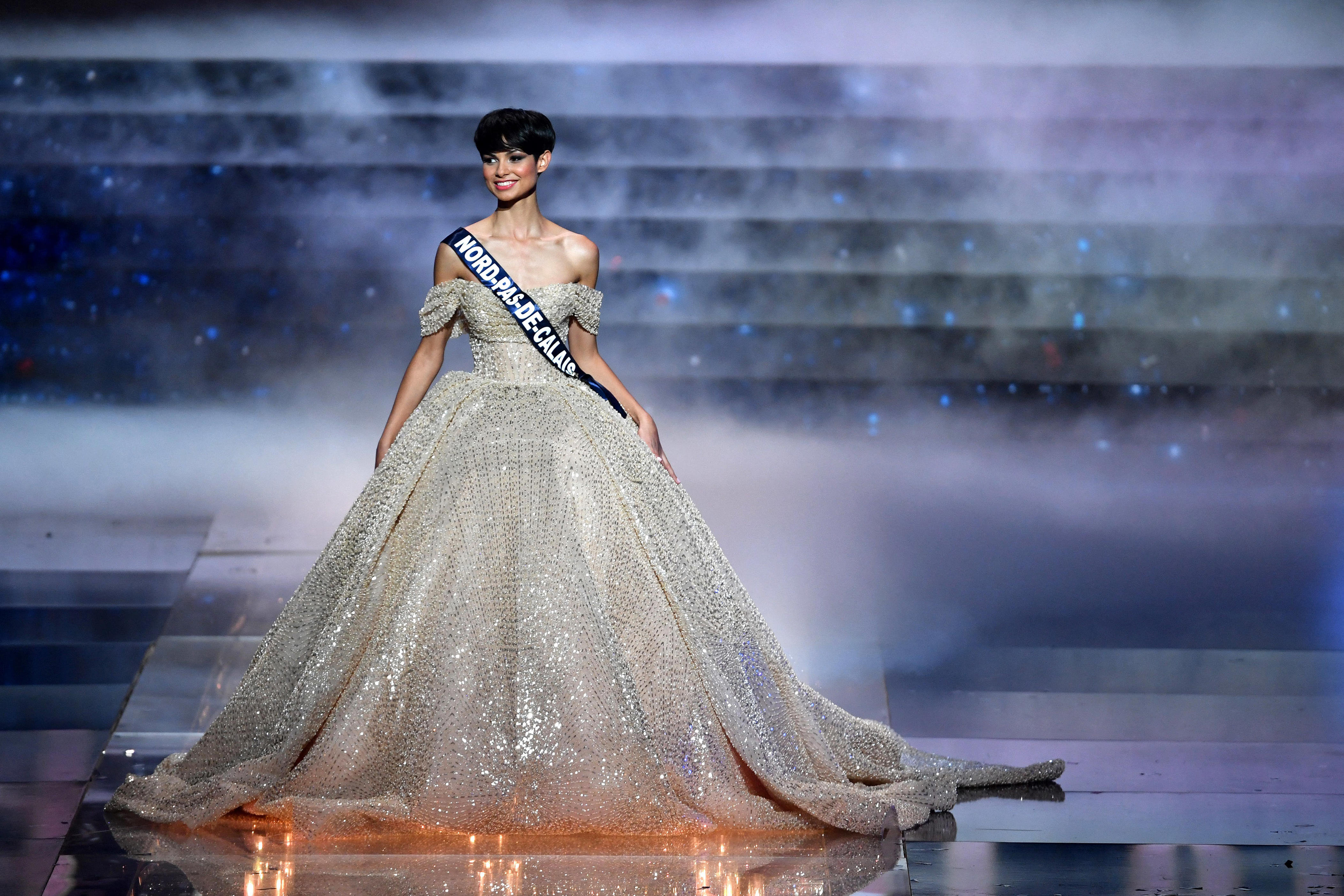20yearold wins Miss France beauty pageant with short hair Why her