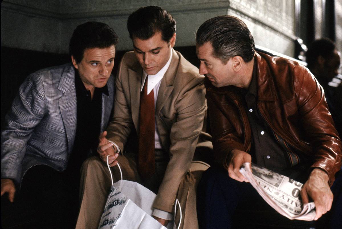<p>From the mind of Martin Scorsese came the crime biopic <i>Goodfellas</i>. The 1990 film starred Robert De Niro, Ray Liotta, Joe Pesci, and more as members of a mob group during the mid-20th century. It's based on the novel <i>Wiseguy</i>, which details the life of mobster Henry Hill through the eyes of a crime reporter.</p> <p><i>Goodfellas</i> is now a classic part of American cinematic history, with a 96 percent rating on <a href="https://www.rottentomatoes.com/m/1032176-goodfellas" rel="noopener noreferrer">Rotten Tomatoes</a>. Famed critic <a href="https://www.rogerebert.com/reviews/goodfellas-1990" rel="noopener noreferrer">Roger Ebert</a> said, "No finer film has ever been made about organized crime - not even <i>The Godfather</i>."</p>