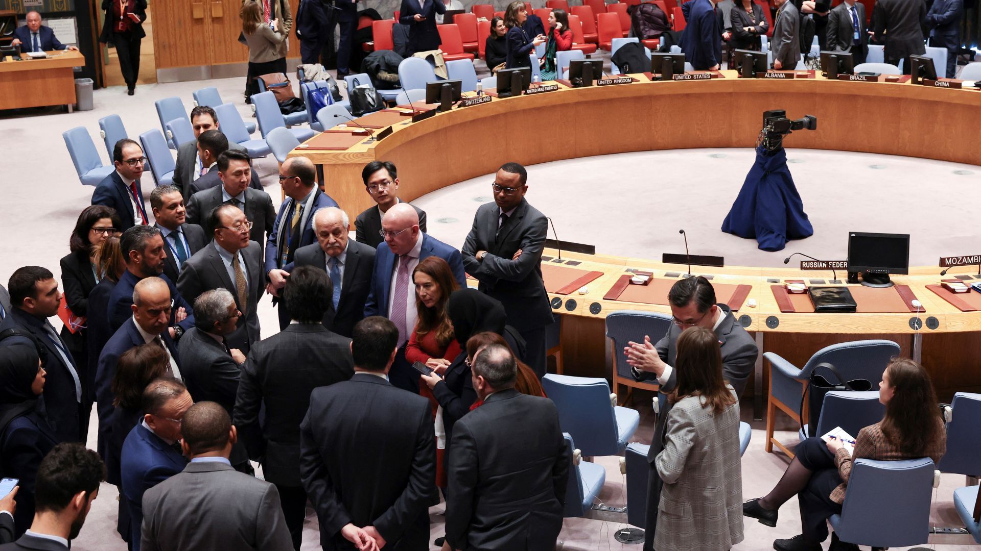 United Nations Security Council Vote On A Halt In Fighting In Gaza Has ...