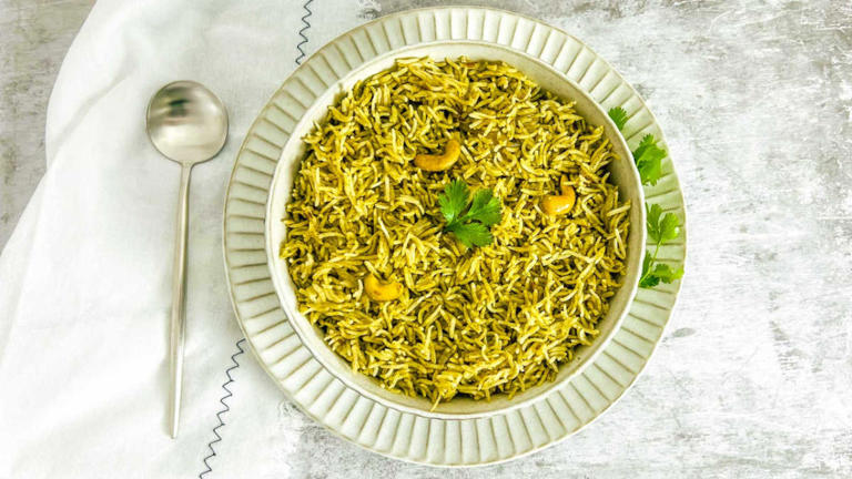 Instant Pot Indian Cilantro Rice: Fluffy, Fragrant, and Ready in Minutes