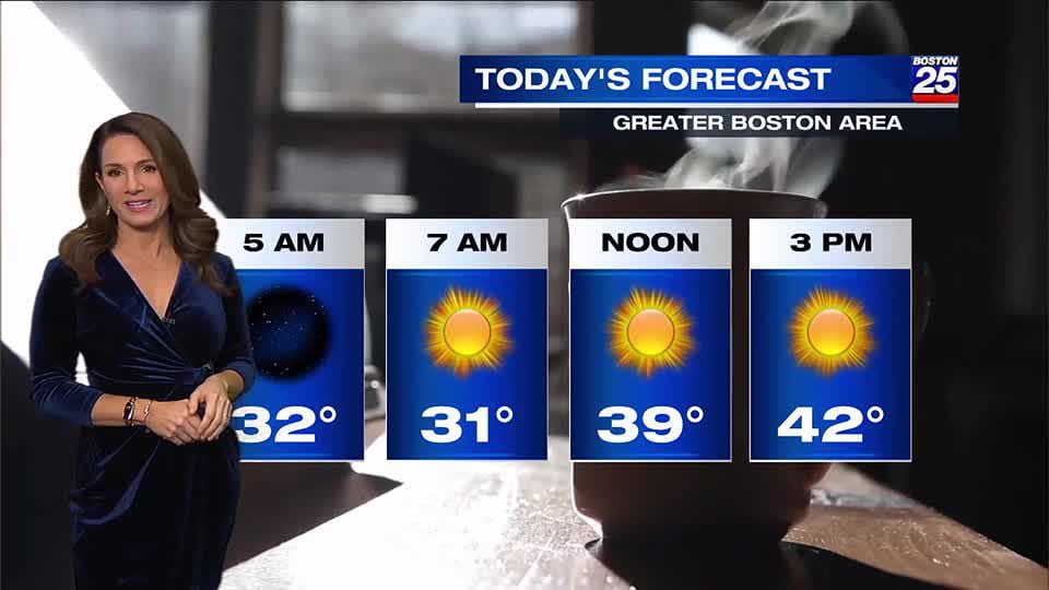 Boston 25 Morning Forecast: Wednesday, Dec. 20