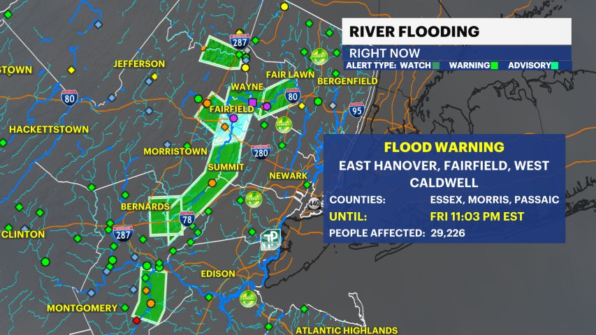 Sunny And Seasonal Wednesday Flooding Continues In Parts Of New Jersey   AA1lNbvf.img