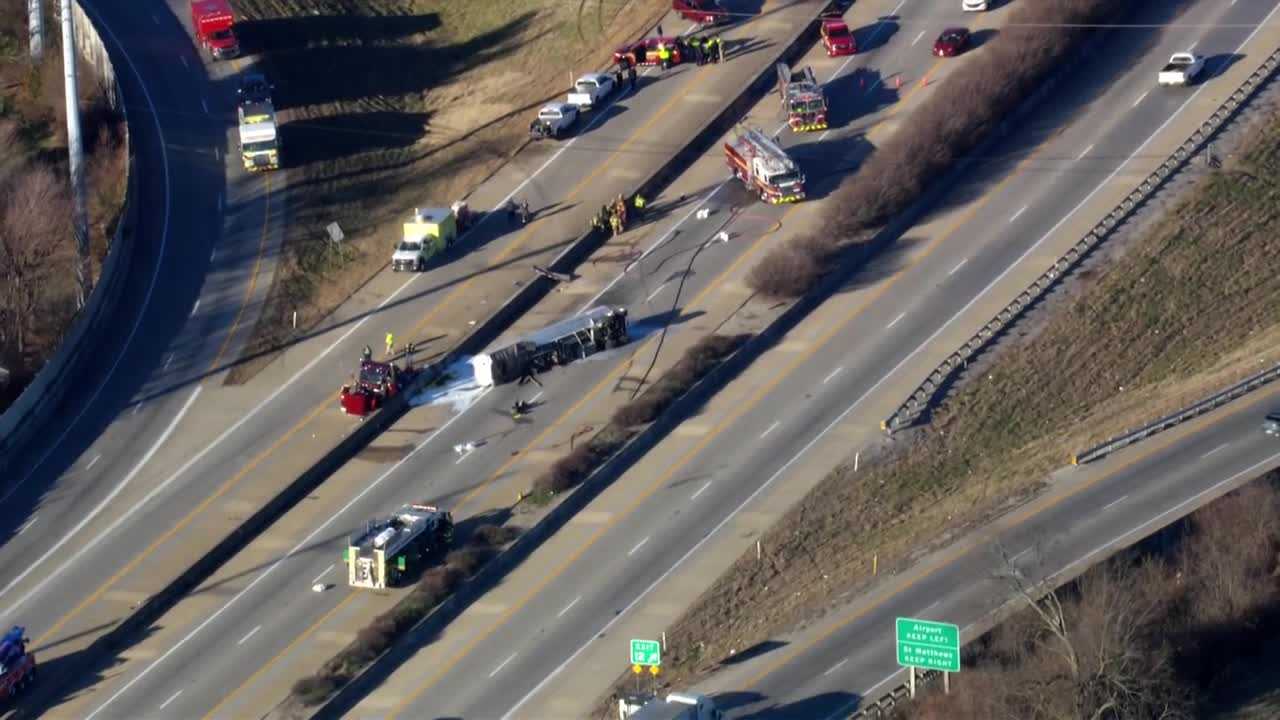 TRAFFIC: All Lanes Of I-64 East Shut Down Near Watterson After Tanker ...