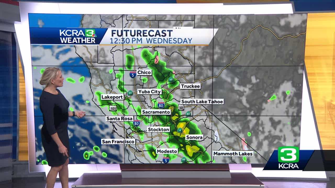 Northern California Forecast: Scattered Showers, Isolated Thunderstorms ...