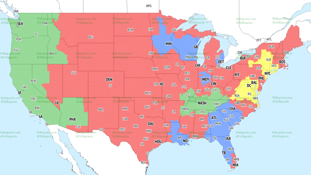 NFL Coverage Map Week 16: TV Schedule For FOX, CBS Broadcasts