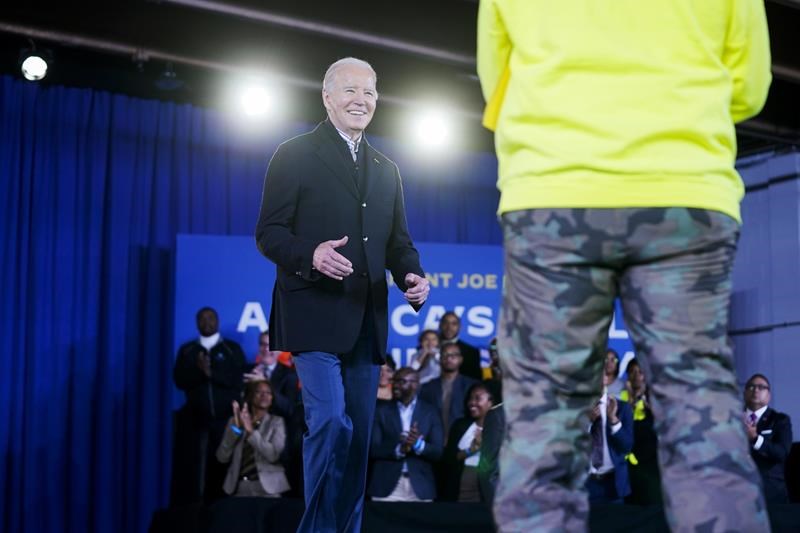 Biden Tackles Trump And Touts Economic Progress In Milwaukee Visit