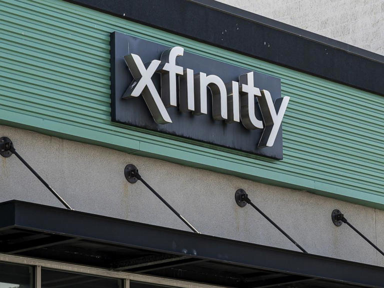 In this Sept. 26, 2023 file photo, a Comcast Xfinity store is shown in Daly City, Calif.