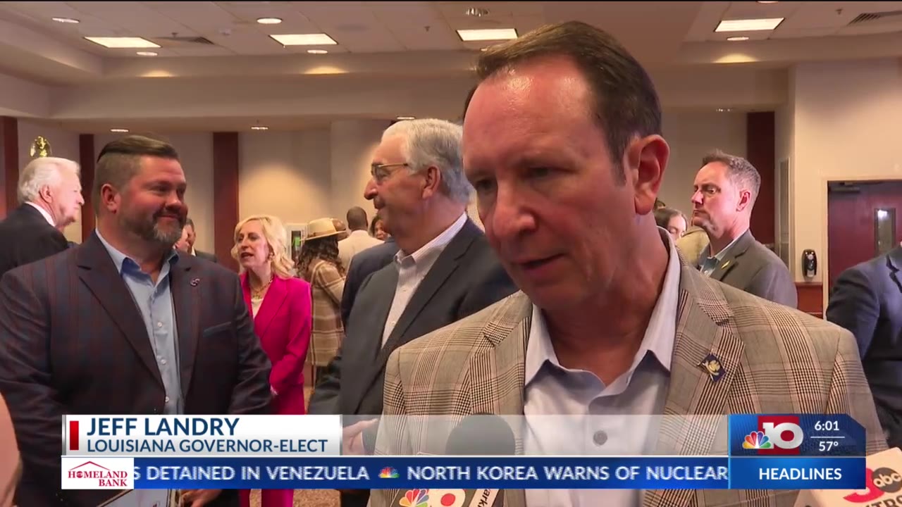 Louisiana Governor-Elect Jeff Landry Announces Cabinet Members At ULM ...