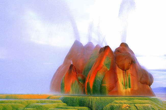 Fly Geyser (Verenigde Staten)