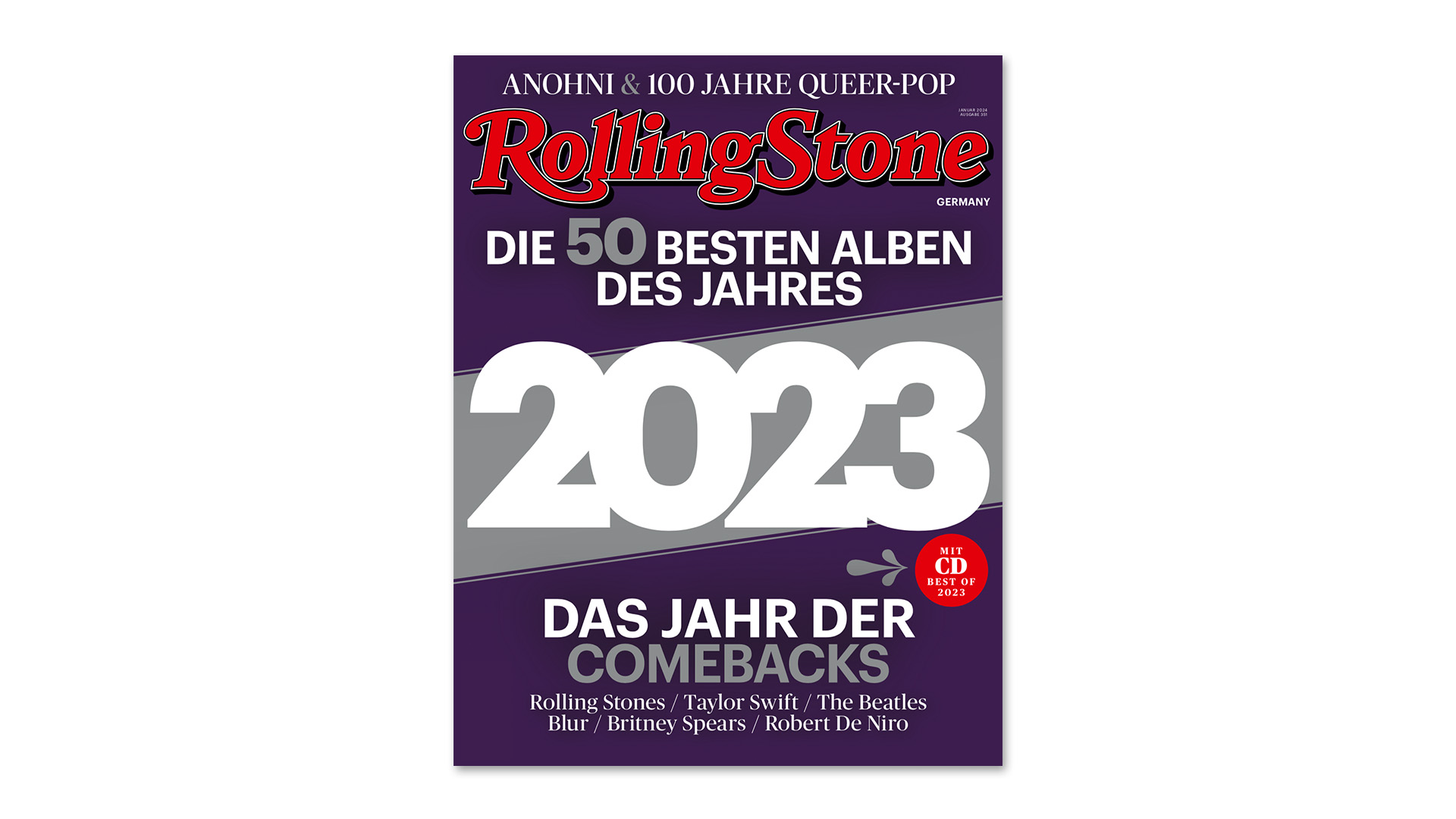 ROLLING STONE Im Januar 2024 Jahr Der Comebacks Die 50 Besten Alben   AA1lPVIO.img