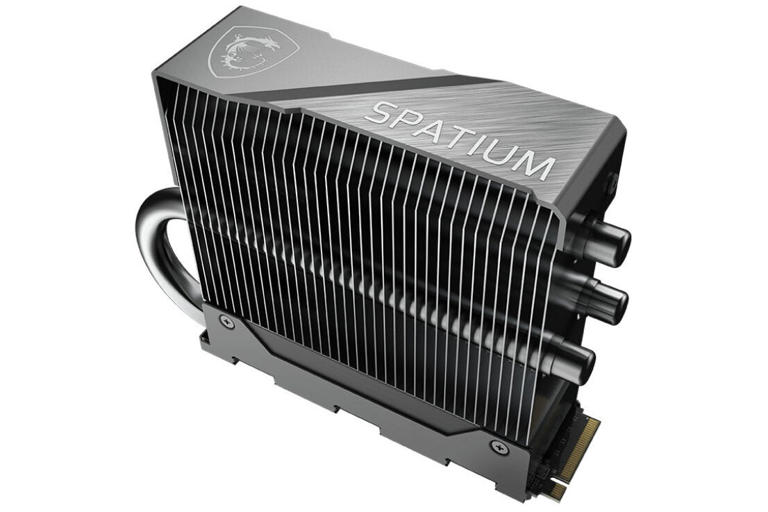 MSI、巨大なヒートシンクで莫大な熱に耐えるPCIe 5.0 SSD「SPATIUM M570 PRO」