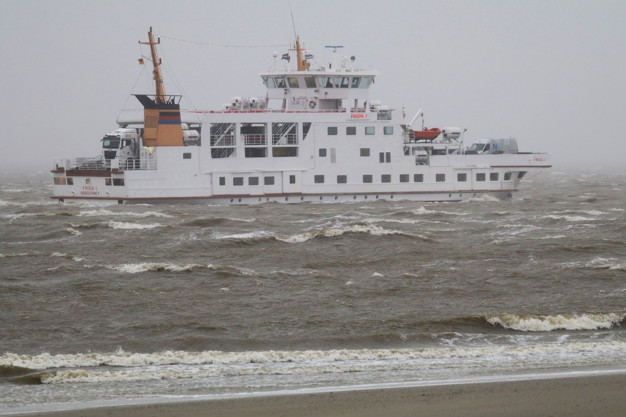 norderney-fähren fallen wegen sturm aus