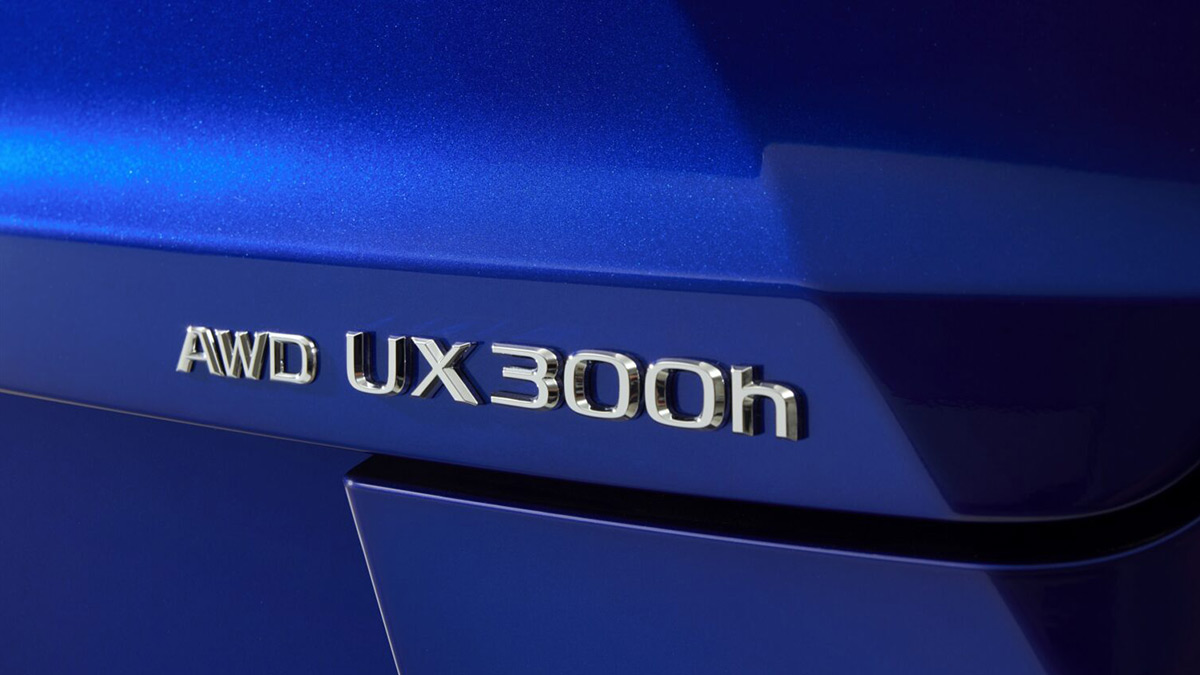 the new lexus ux now packs the prius' 196hp hybrid powertrain