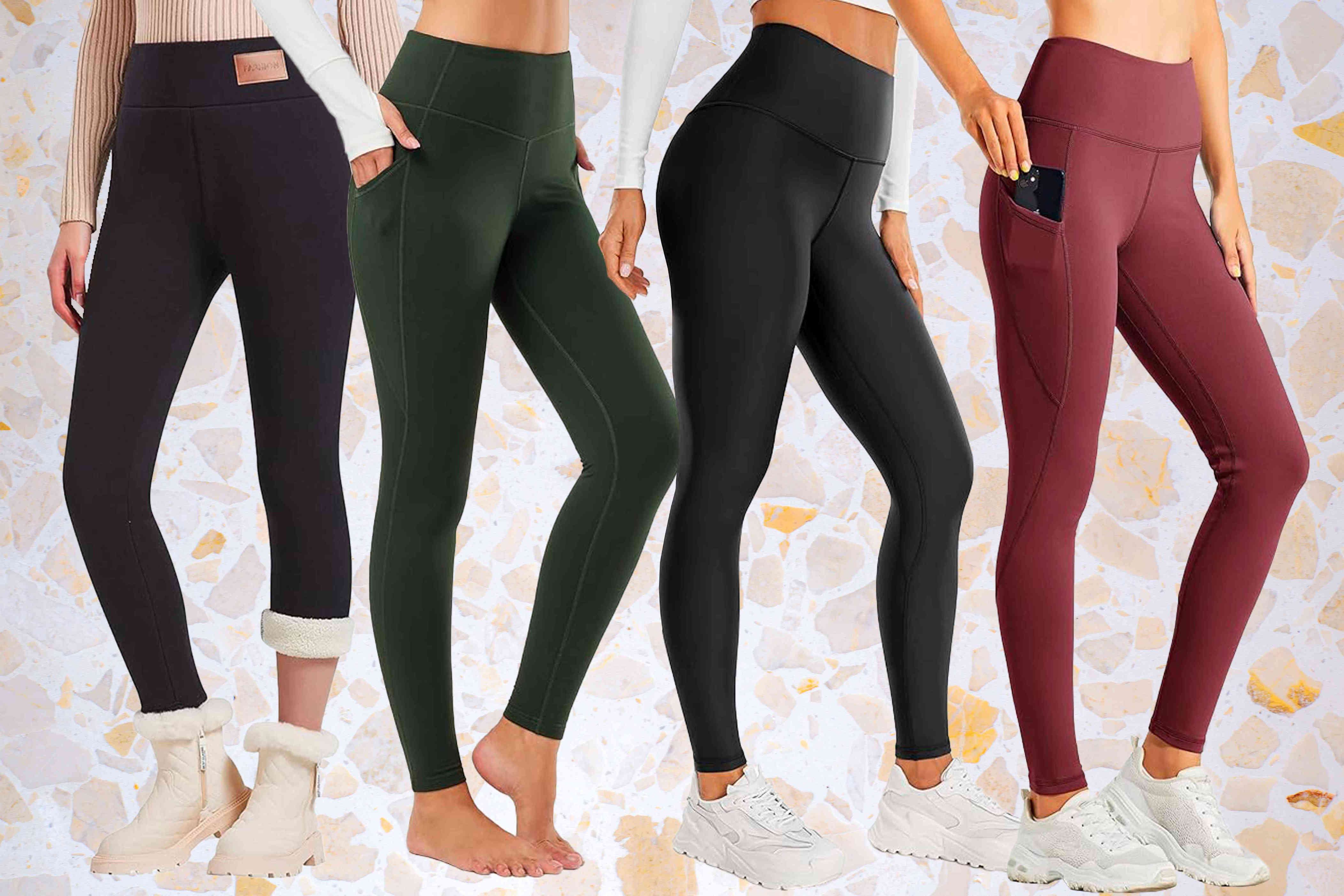 The 15 Best Fleece-lined Leggings From Amazon to Keep You Warm This ...