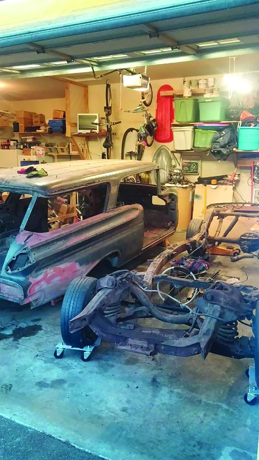 the incredible restoration of a rare 1958 mercury voyager two-door station wagon