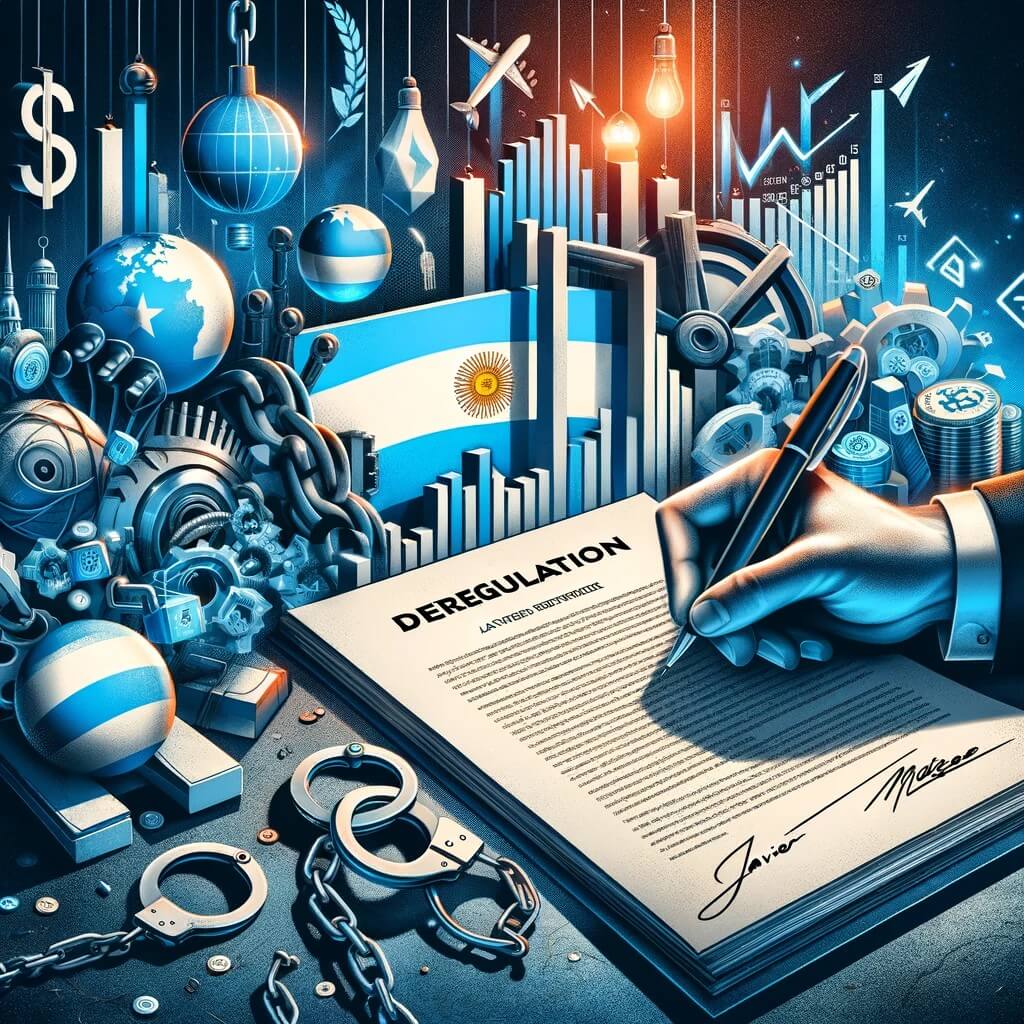 Javier Milei Releases Bold Economic Deregulation Decree For Argentina