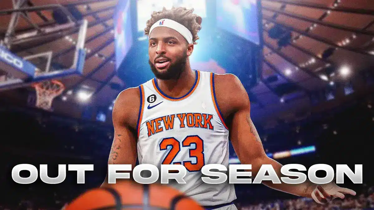 Knicks: Mitchell Robinson’s Heartbreaking Reaction To Season-ending ...