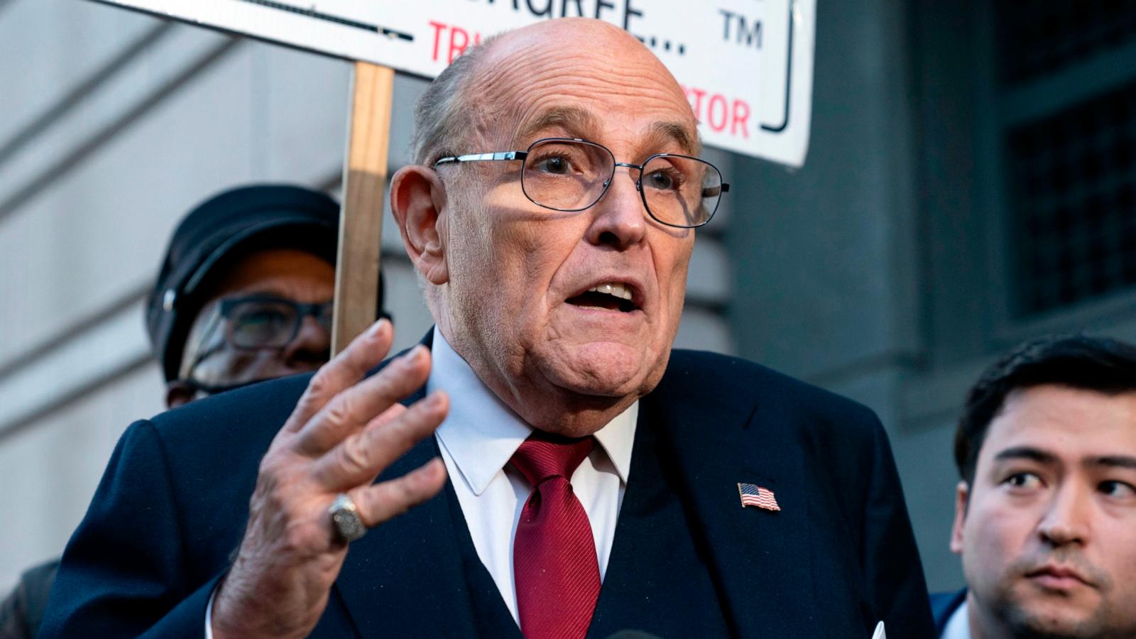 Rudy Giuliani Files For Bankruptcy After $148M Defamation Judgment