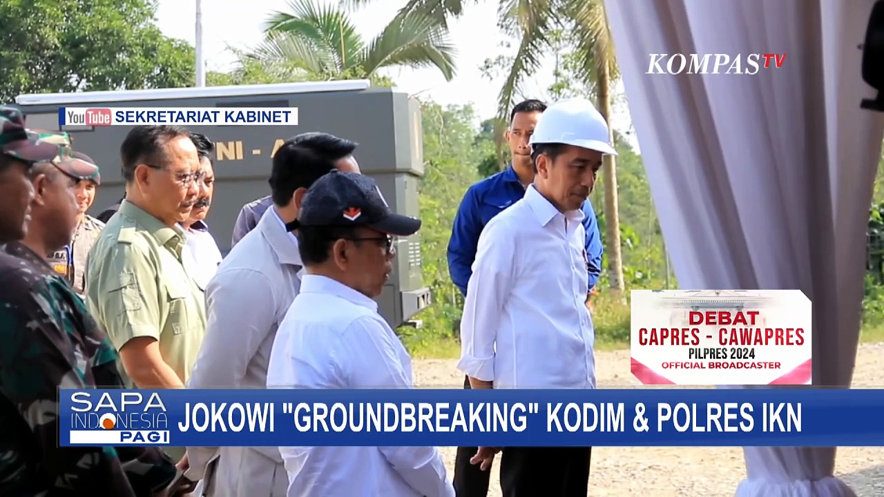 Groundbreaking Gedung KODIM Dan Polres IKN, Jokowi Targetkan Rampung ...